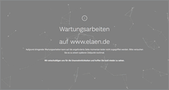 Desktop Screenshot of elaen.de