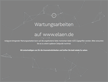 Tablet Screenshot of elaen.de